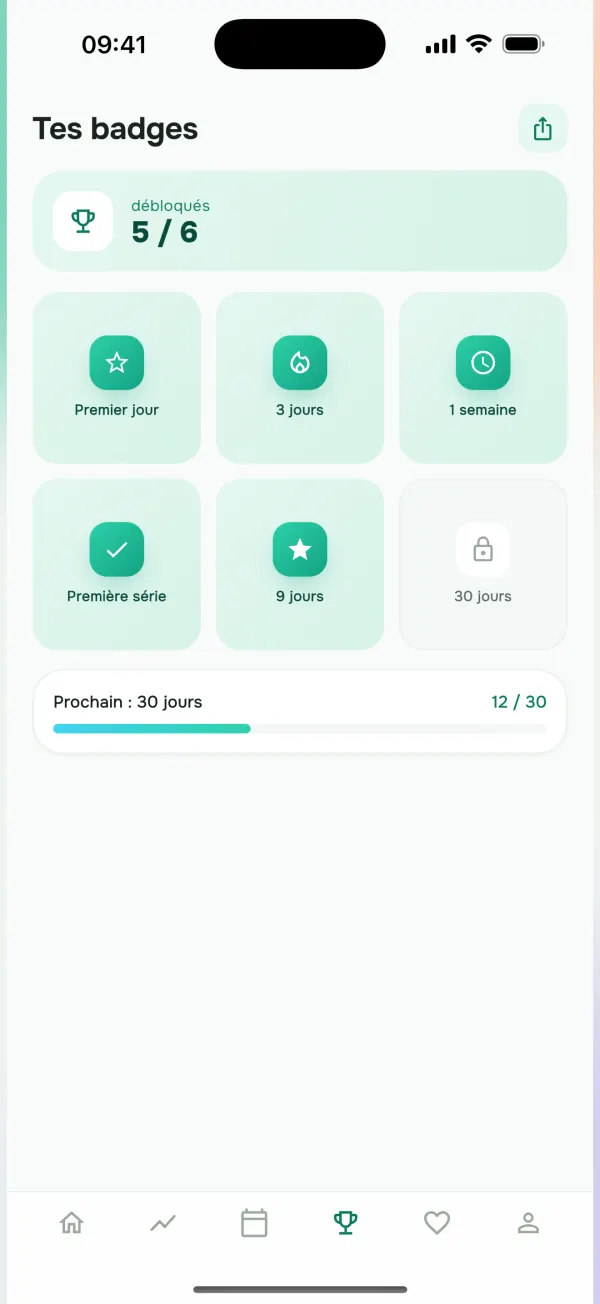 Allonge ta série, collectionne les badges